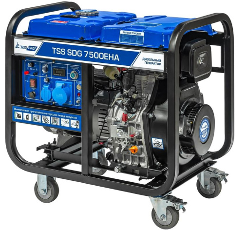 Изображение товара Генератор дизельный ТСС SDG 7500EHA