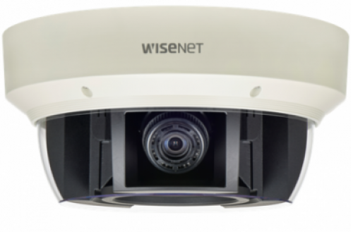 

Видеокамера IP Wisenet PNM-9081VQP 1/1.8" CMOS х 4 независимых видеомодуля; моторизованные 3.6 ~ 9.4 мм, панорамная 360°, антивандальная, 20Мпикс., с, PNM-9081VQP