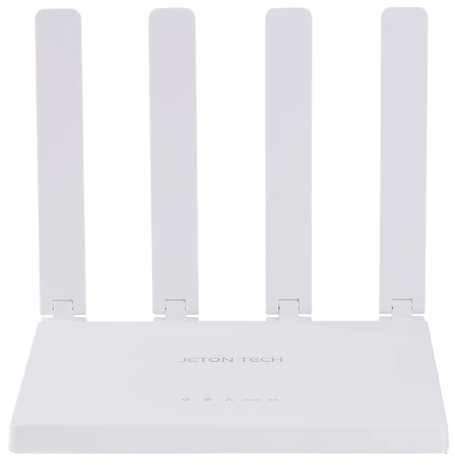 

Роутер Jeton AX3000 Core Wi-Fi 6 AX3000 2976 Mbps 802.11 ax/ac/n/a 5 GHz , 802.11ax/b/n/g 2.4 GHz, IPv6, CPU HiSilicon Dual Core 128Mb/256Mb One muti-, AX3000 Core