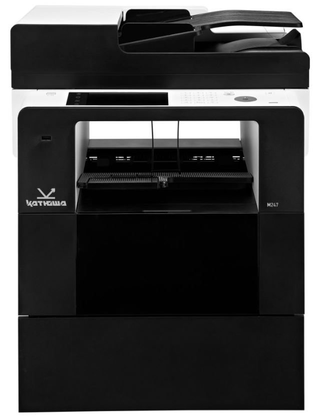 

МФУ лазерное черно-белое Катюша M247ep M247ep 47 стр/мин А4, 1200 dpi. 1 ГГц , 1 ГБ RAM, Ethernet, USB, USB-host, PS3, PCL, PDF, GDI. ADF 50 листов. с, M247ep