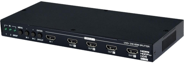 Изображение товара Усилитель-распределитель HDMI Cypress CPLUS-V8PT 8-канальный