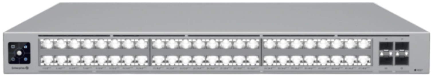 

Коммутатор PoE Ubiquiti ECS-48-PoE в стойку, 32х10G RJ45, 16х 2.5G RJ45, 4х 10G SFP28, мощность PoE 2150 Вт, ECS-48-PoE