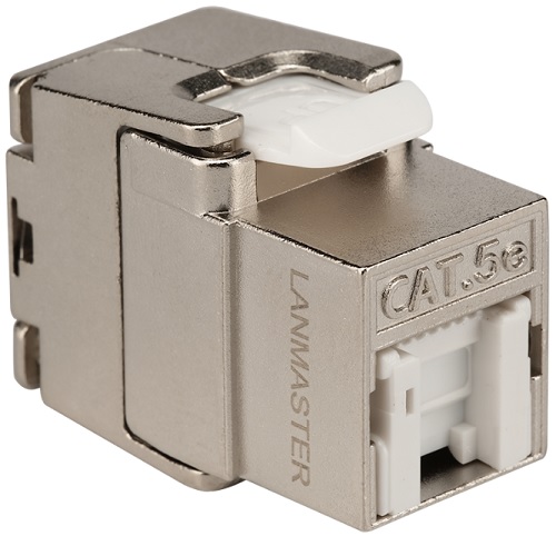 

Вставка Lanmaster LAN-TK45S5E/180R Keystone RJ-45, категория 5e, экранированная, 180 градусов, LAN-TK45S5E/180R