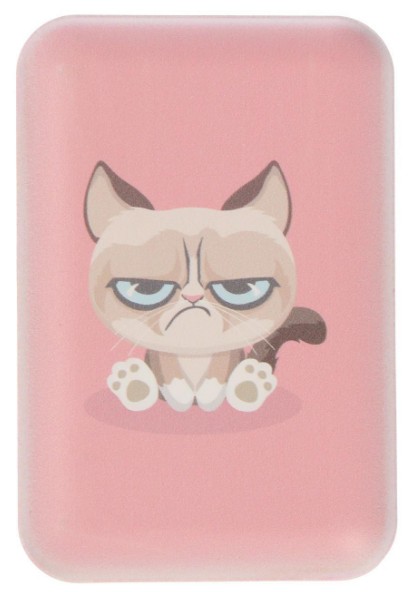 

Аккумулятор внешний портативный Ritmix RPB-10007 Grumpy Cat 10000 мАч, Li-Pol, 2*USB A, LED дисплей, защита от К.З., перегрузки, перегрева (80001361), RPB-10007 Grumpy Cat