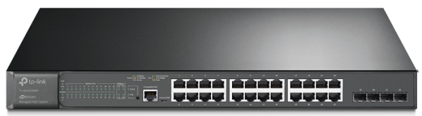 Изображение товара Коммутатор TP-LINK TL-SG3428MP 28-портовый управляемый гигабитный PoE+