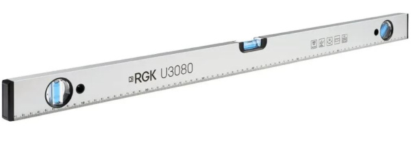 Изображение товара Уровень RGK U3080 пузырьковый для строительных работ