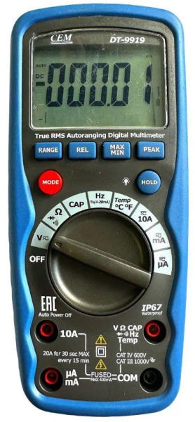 Изображение товара Мультиметр CEM 685163