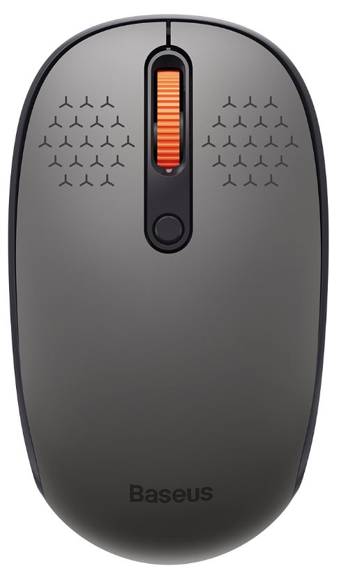 

Мышь Wireless Baseus F01A B01055502833-00 Gray (широкая совместимость с ОС, DPI: 800/1200/1600, материал: ABS), F01A