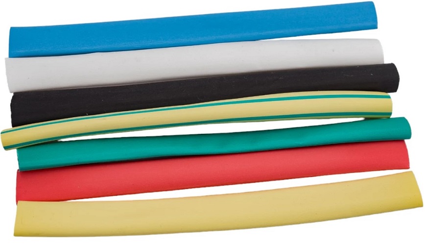 

Трубка термоусадочная Россия ТТУ 6/3 набор: 7 цветов по 3шт. 100мм, ТТУ 6/3