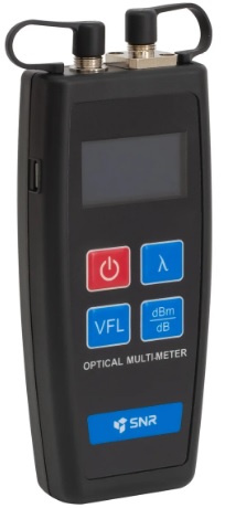 Изображение товара Измеритель оптической мощности SNR SNR-PMT-06V с дефектоскопом и разъемами SC/FC/ST