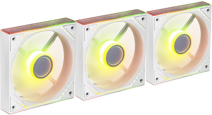 

Вентилятор для корпуса Thermalright TL-M12W-S X3 120mm (3-pack), TL-M12W-S X3