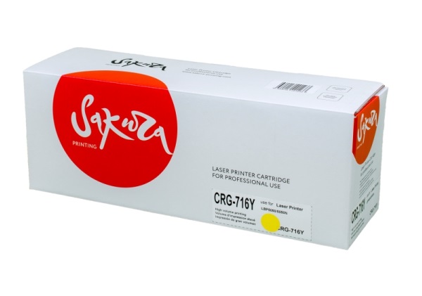 

Картридж Sakura SACRG716Y/CB542A для HP Color LJ CM1312MFP/CP1215/CP1515/CP1518/Canon i-SENSYS LBP 5050/MF8030CN/8050CN/HP Color LJ CM1312MFP/CP1215/C, SACRG716Y/CB542A