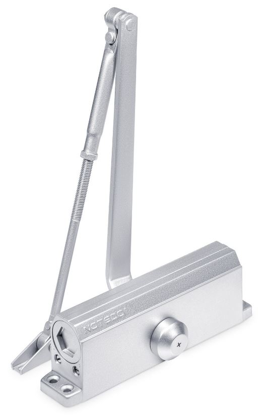 Доводчик NOTEDO DC-150 дверной, механогидравлический, двухскоростной, универсальный, для левых и правых дверей