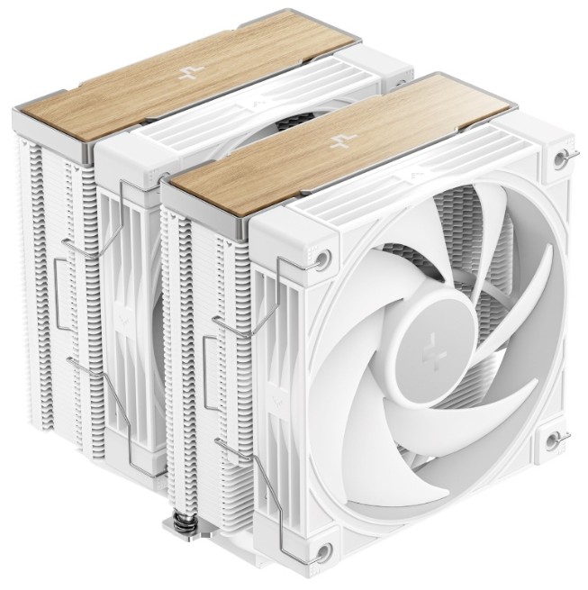 

Кулер Deepcool AK620 G2 WH LGA1851/1700/1200/115X/AM5/AM4 (TDP 260W, 2*120mm, 2000rpm, 57.76CFM, 28.87dBa), AK620 G2 WH