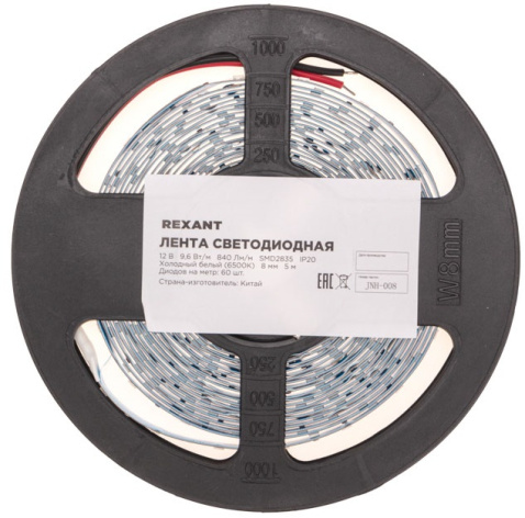 Изображение товара Светодиодная лента Rexant 141-217 SMD 2835 5м