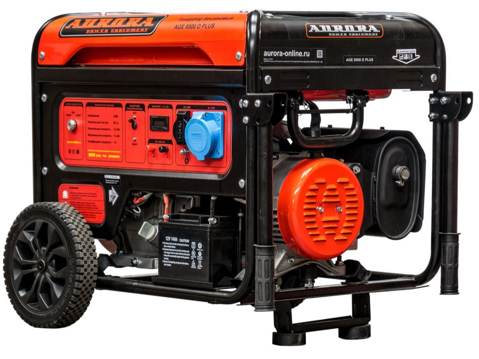 

Генератор бензиновый Aurora AGE 8500 D PLUS 14683 Aurora, AGE 8500 D PLUS