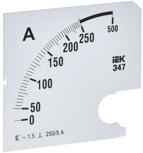 фото Шкала сменная IEK IPA20D-SC-0250 в Челябинске