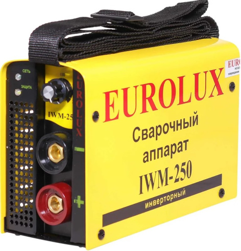 Изображение товара Инверторный сварочный аппарат Eurolux IWM250 для MMA сварки до 250 А