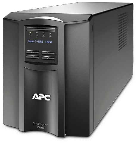 

Источник бесперебойного питания APC SMT1500I 1500VA/980W, Line-Interactive, LCD, Out: 220-240V 8xC13 (4-Switched), SmartSlot, USB, COM, HS User Replac, SMT1500I
