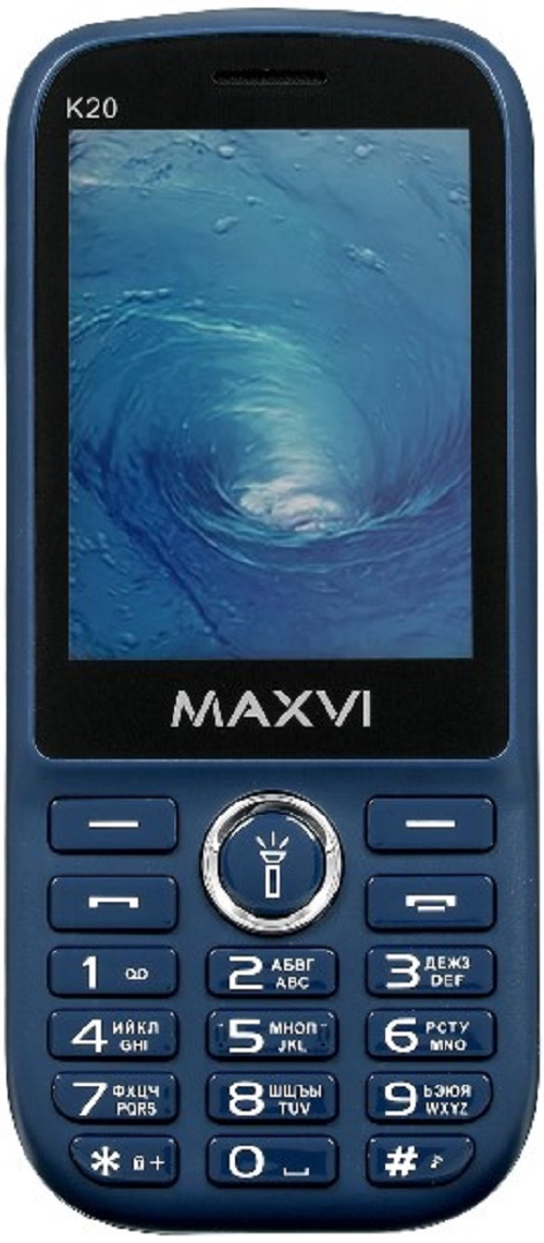 

Мобильный телефон MAXVI K20 4620039112480 blue, K20