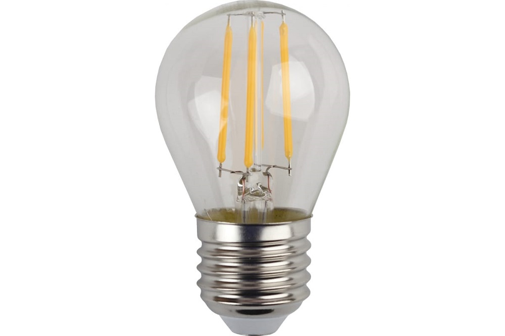 

Лампа светодиодная ЭРА Б0047029 F-LED P45-9w-840-E27 (филамент, шар, 9Вт, нейтр, E27), Б0047029