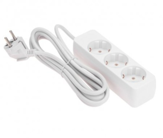 Изображение товара Удлинитель PROconnect 13-4209 3 метра 3 розетки IP20 для бытовых и профессиональных нужд