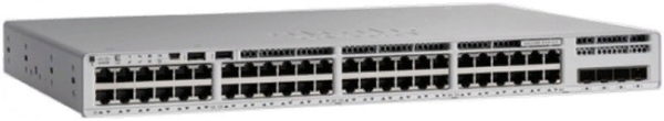 Изображение товара Cisco C9200-48T-E управляемый Layer 3 коммутатор 48 портов стоечный