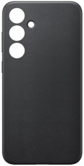 Изображение товара Элегантный чехол Vegan Leather Case для Samsung Galaxy S24+ черный
