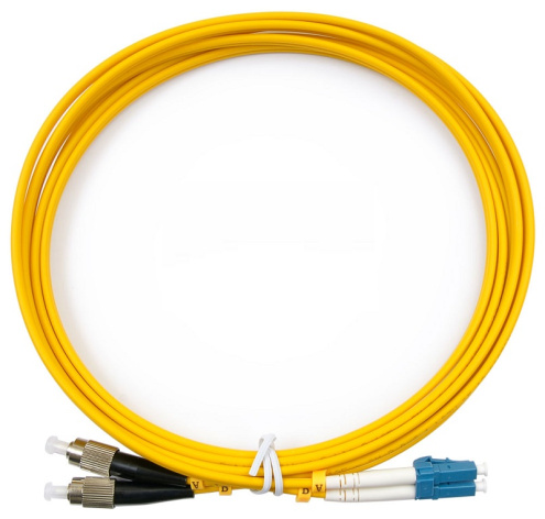 Изображение товара Кабель патч-корд волоконно-оптический Cabeus FOP(d)-9-LC-FC-3m