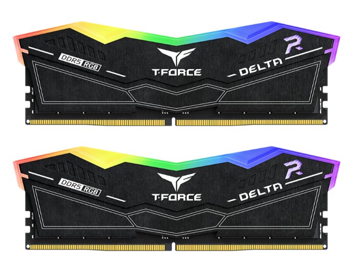 

Модуль памяти DDR5 32GB (2*16GB) Team Group FF3D532G6000HC28ADC01 T-Force Delta RGB black PC5-48000 6000MHz CL28 1.4V, FF3D532G6000HC28ADC01