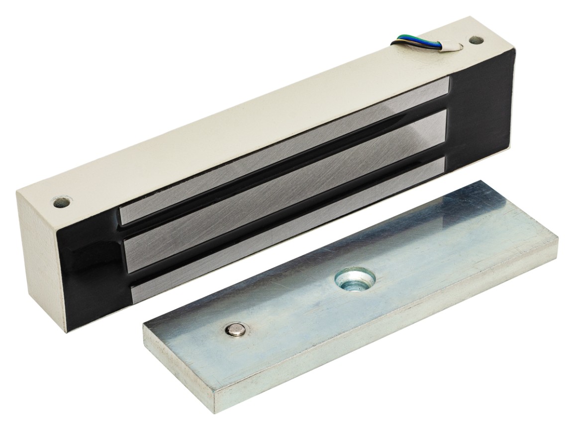 

Замок AccordTec ML-295 K-2 с уголком электромагнитный влагозащищенный, с уголком IP67 с датчиком холла, 12V DC, ML-295 K-2 с уголком