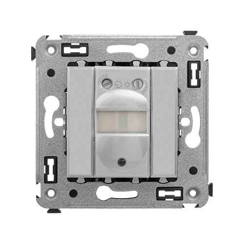 

Датчик движения DKC 4404143 в стену, "Закаленная сталь", 2 модуля, "Avanti", 4404143