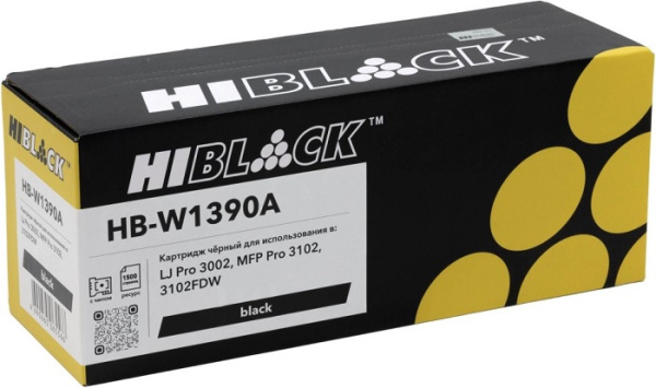 Изображение товара Картридж Hi-Black HB-W1390A для лазерных принтеров HP 3002 и MFP 3102