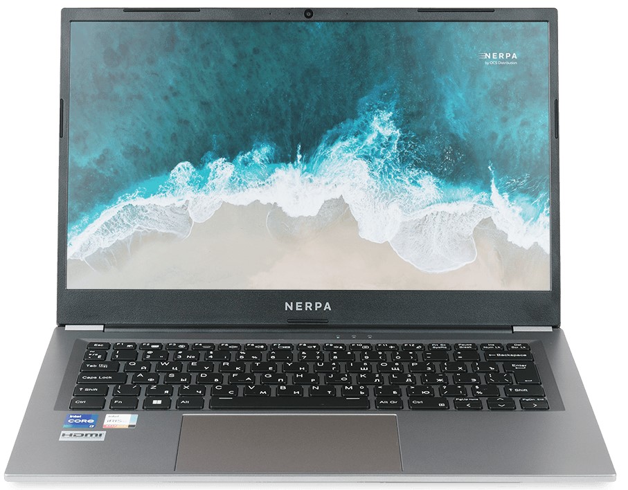 

Ноутбук Nerpa NERPA Caspica I552-14 i5-1235U/32GB/256GB SSD/Iris Xe Graphics/14" FHD IPS/WiFi/BT/cam/Win11Pro/grey, NERPA Caspica I552-14