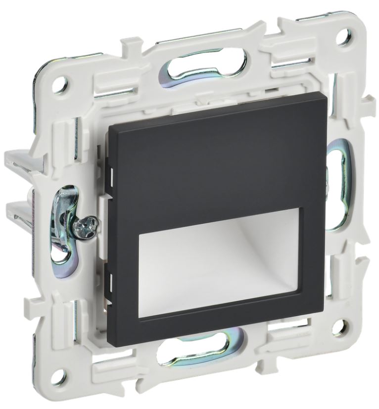 

Подсветка LED IEK SK-FL20-K53 SKANDY встраиваемая SK-L01G Графит, SK-FL20-K53