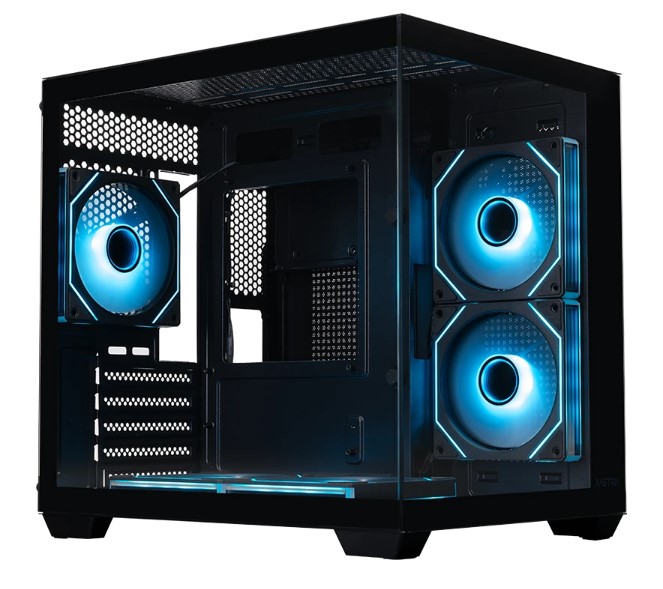 

Корпус mATX Xastra QW400M 5ARGB-C6-AC без БП, USB Type-C, USB3.0, QW400M 5ARGB-C6-AC