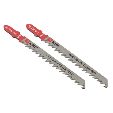 Изображение товара Пилка EKF pl-t101d-2 для электролобзика чистый рез 4 мм T101D EU