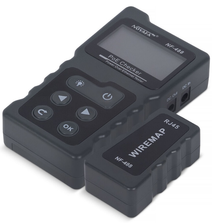 

Тестер Cabeus HT-488-POE для витой пары + PoE, HT-488-POE