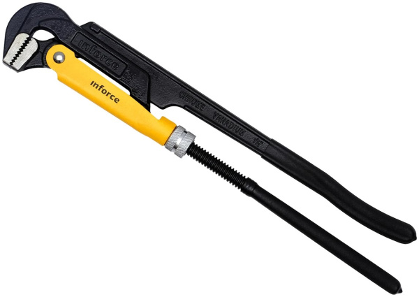 Изображение товара Ключ трубный рычажный Inforce 06-05-112 №2 тип L надежный инструмент для работы с трубами