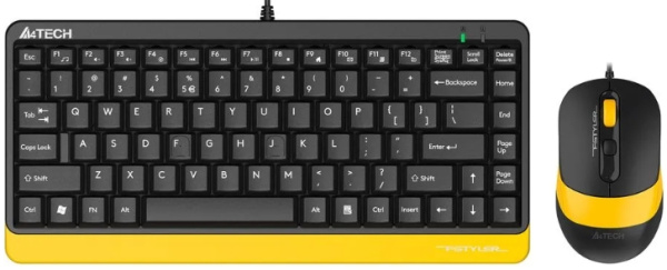 Изображение товара Клавиатура и мышь A4Tech F1110 BUMBLEBEE