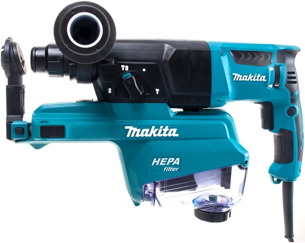 

Перфоратор Makita HR2652 патрон:SDS-plus уд.:2.9Дж 800Вт (кейс в комплекте), HR2652