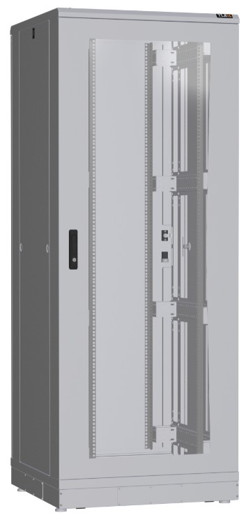 

Шкаф напольный 19", 42U TLK TFR-428080-GMMM-R2-GY дверь со стеклом и металлическая, металлические стенки, Ш800хВ2010хГ800мм, в разобранном виде, серый, TFR-428080-GMMM-R2-GY