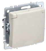фото Розетка с заземлением IEK BR-R16-16-K10