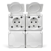 фото Розетка TOKOV ELECTRIC TKE-NX-R4Z-C01-IP54