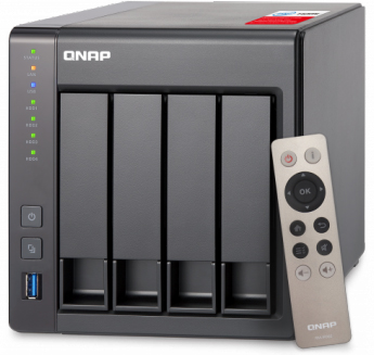 

Сетевой RAID-накопитель QNAP TS-451+-2G 4 отсека для HDD, HDMI-порт. Intel Celeron J1900 2,0 ГГц, 2ГБ, TS-451+-2G