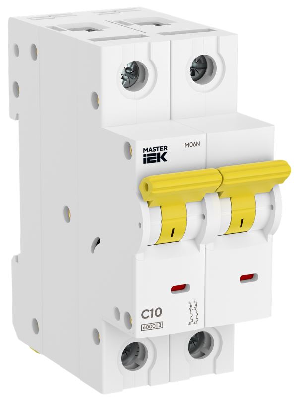 Автоматический выключатель IEK MI-M06N-2-C010