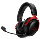 фото Беспроводные наушники HyperX Cloud III, Радиоканал, Охватывающие, Черно-красный, [77Z46AA]