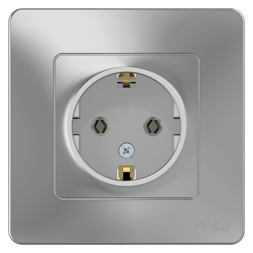 

Розетка Schneider Electric BLNRS001013 с/з без шторок, 16А, 250В Алюминий внутр, BLNRS001013