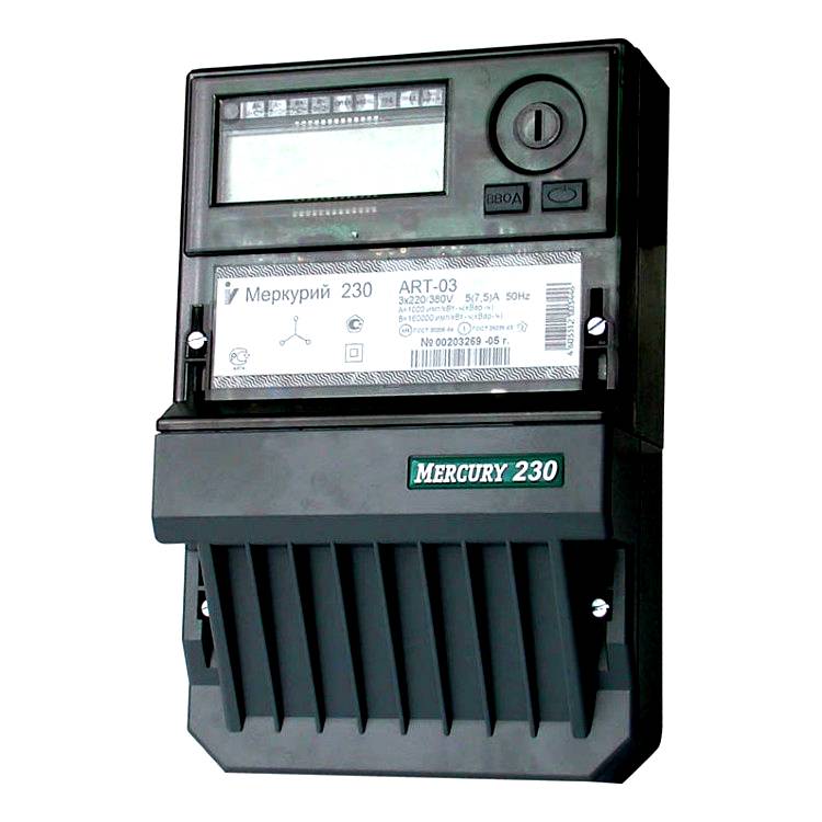 

Счетчик Меркурий М0000051952 230 ART-03 PQRSIDN 3ф 5-7.5А класс точн. 0.5S/1.0 многотариф. RS-485 ЖКИ Моск. вр. Инкотекс, М0000051952