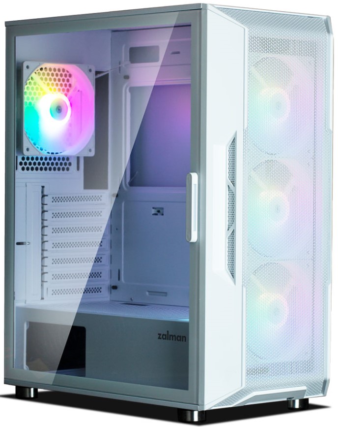 

Корпус ATX Zalman i3 NEO белый, без БП, боковая панель из закаленного стекла, 2*USB 3.0, USB 2.0, audio, i3 NEO